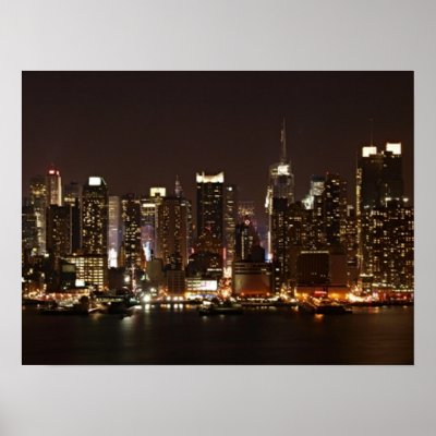 New York City Skyline posters