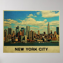 New York City Skyline Posters