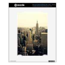 New York City Skyline Skins For NOOK