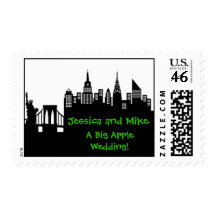 New York City Skyline Stamps