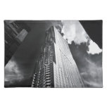 New York City Skyscraper in Black and White Placemat