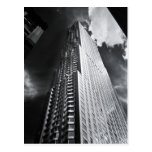 New York City Skyscraper in Black and White Post Cards