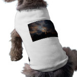 New York City Skyscrapers At Sunset Doggie Tee Shirt