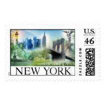New York City Stamp by MarkBallard New York City Stamp