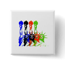 New York City-Statue of liberty buttons