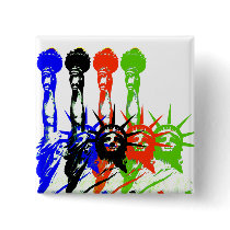New York City-Statue of liberty buttons