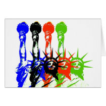 New York City-Statue of liberty cards