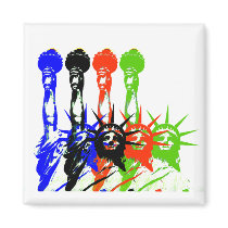 New York City-Statue of liberty magnets