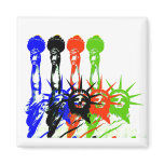 New York City-Statue of liberty Magnet