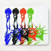New York City-Statue of liberty mousepads