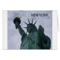 New York City Statue of Liberty (St.K) Greeting Cards