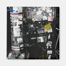 New York City Street Scene Refrigerator Magnet