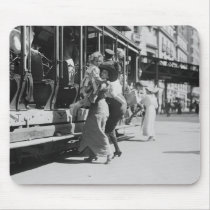 New York City Streetcar, 1913 Mousepads