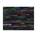 New York City Text Design I Postcard