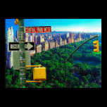 "New York City Traffic" Reproduction print  posters