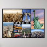 new york city travel poster posters