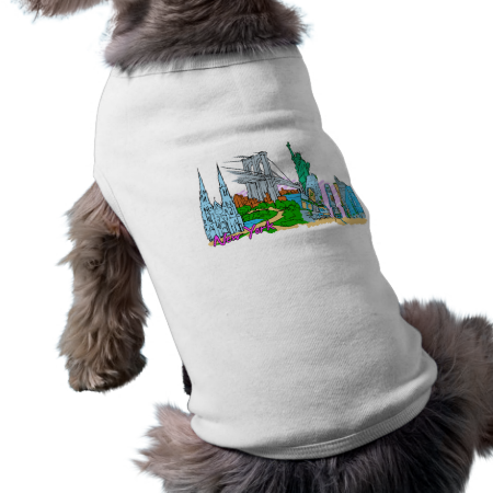New York City - United States of America.png Dog Tee Shirt