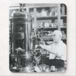 New York City Vintage Italian Espresso Shop Mousepad