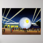 New York City Worlds Fair Zoological Exhibit Poster