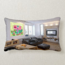 NEW YORK CONDO ACCENT PILLOW W ARA POSTER