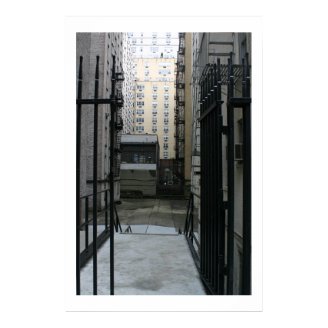 New York Courtyard Posters