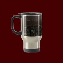 New York Cup Cityscape New York Night Mug mugs