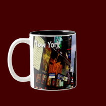 New York Cup Times Square New York Night Mug mugs