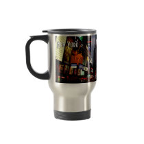 New York Cup Times Square New York Night Mug