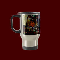 New York Cup Times Square New York Night Mug mugs