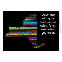 New York - Customize card how you want it