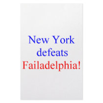 New York defeats Failadelphia! stationery by maximus7 New York defeats Failadelphia! stationery