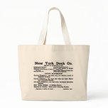 New York Dock Company Railroad bags