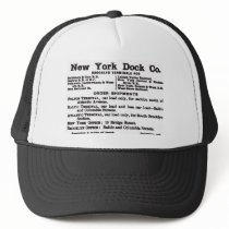 New York Dock Company Railroad hats