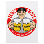 NEW YORK DOUBLE HEADER CUSTOM FLYER