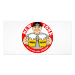 NEW YORK DOUBLE HEADER PERSONALIZED PHOTO CARD