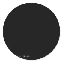 New York During a power Failure Round Stickers