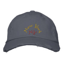 New York Embroidered Hat embroidered hats