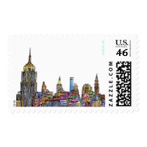 ::: New York Energy ::: Postage (White)