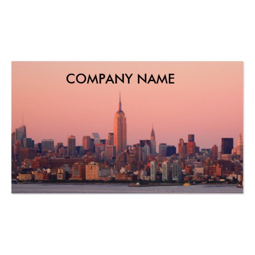 New York Evening Business Cards