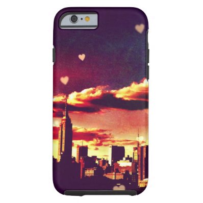 New York Fairy Tale - Skyline Hearts Tough iPhone 6 Case