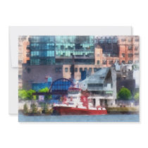 New York Fire Boat invitations