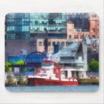 New York Fire Boat mousepads
