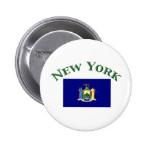 New York Flag Buttons