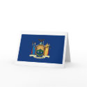 New York Flag Greeting Card by FlagTshirts New York Flag Greeting Card