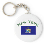 New York Flag Key Chain