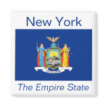 New York Flag Magnet