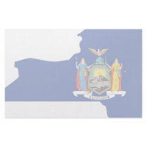New York Flag Map stationery by usaflags New York Flag Map stationery