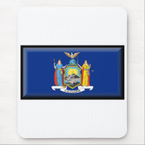 New York Flag mousepads