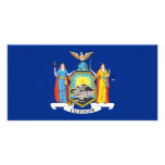 New York Flag Photo Greeting Card