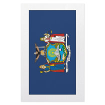 New York Flag Customized Stationery